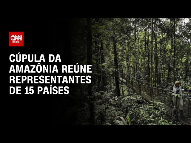 Cúpula da Amazônia reúne representantes de 15 países | LIVE CNN